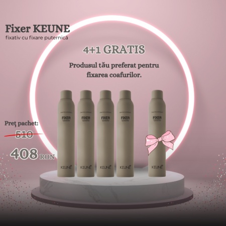 Pachet fixativ Fixer 300 ml 4+1 GRATIS