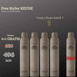 Pachet fixativ Free Styler 500 ml 4+1 GRATIS