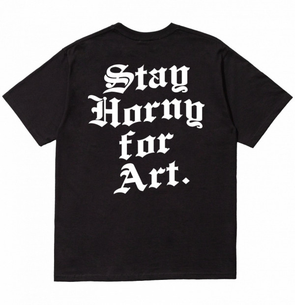 STAY HORNY FOR ART TRICOU