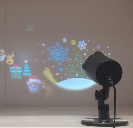 Proiector laser cu led peisaj iarna