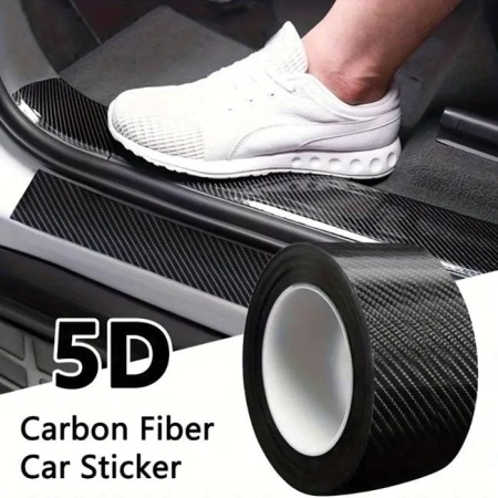Bandă Adezivă 5D Fibră de Carbon – 3 m × 5 cm