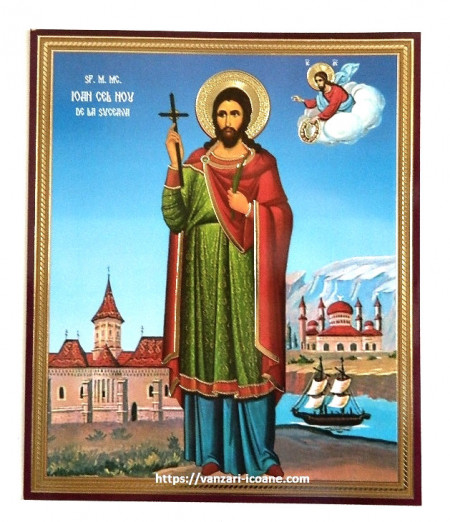 Icoana Sfântului Ioan cel Nou de la Suceava