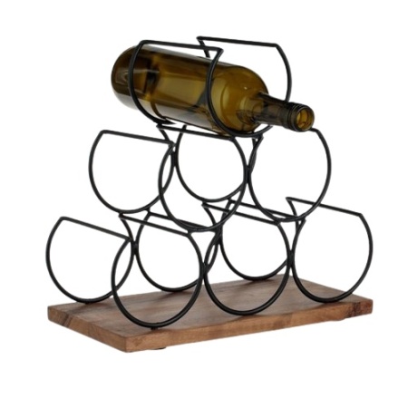 Minibar cu 6 Compartimente pentru Sticle de Vin