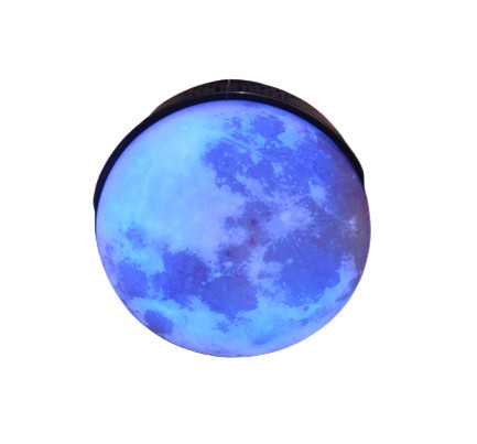 (青) Luna Moon Deluxe Edition Lampa luna cu culori alternatine