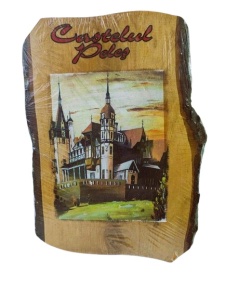Aplica lemn Castelul Bran