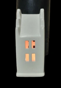 Candela biserica alba