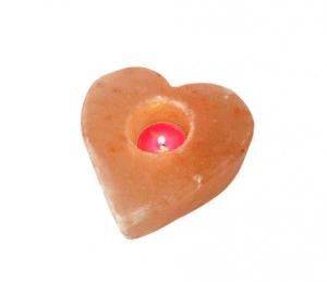 Candela din sare Himalaya inima