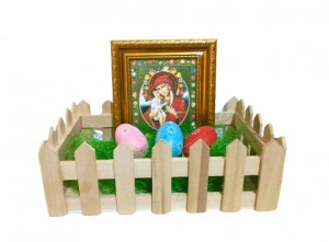 Decoratiune Paste cu icoana