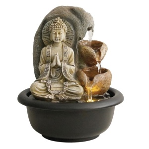 Fantana Arteziana cu LED si Figurina Buddha