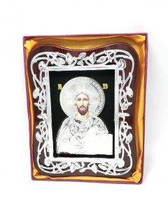 Icoana cadou Iisus Hristos Binecuvantand lumea
