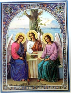 Icoana Sfânta Treime- Taina iubirii desăvârșite