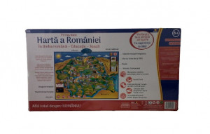 Joc copii  Prima mea harta a Romaniei
