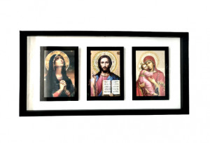 Set icoane in rama interior transparent