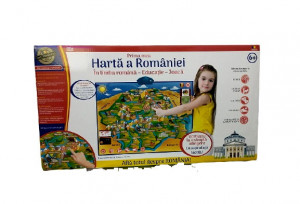 Joc cultura  Prima mea harta a Romaniei