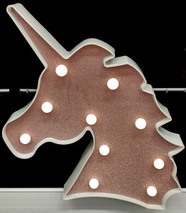 Lampa de veghe pentru copii cu  unicorn