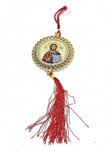 Medalion religioas auto cu iconite