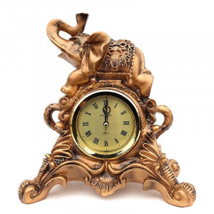 Ornament rasina Elefant cu ceas