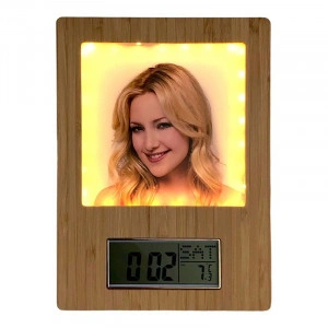 Rama foto cu ceas si oglinda