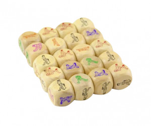 Set 20 de zaruri pentru jocuri erotice