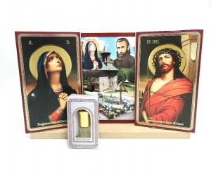 Set 3 icoane pe suport cu un cadou