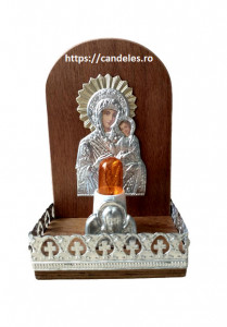 Candela electrica semirotunda
