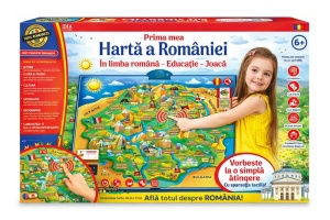 Joc cultura Prima mea harta a Romaniei