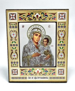 Icoana pe lemn Maica Domnului de la Jerusalem
