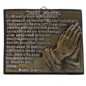 Aplica cu rugaciunea Tatal Nostru