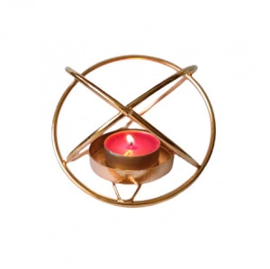 Candela metalica aurie Univers