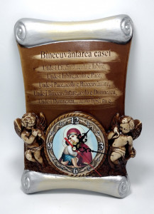 Ceas din ipsos Binecuvantarea Casei cu Icoana