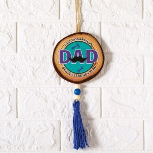 Decoratiune lemn tata