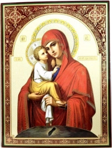 Icoana Urma Maicii Domnului Poceaev