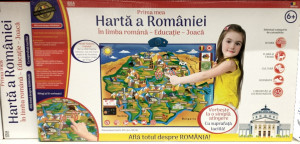 Joc  Prima mea harta a Romaniei