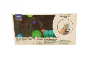 Minge LED multicolor gonflabila