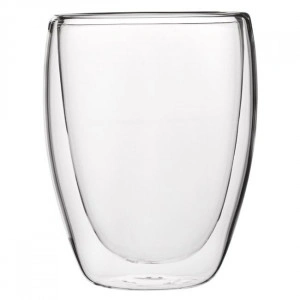 Pahar Sticla cu Pereti Dubli 340ml