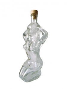 Sticla decorativa femeie 2