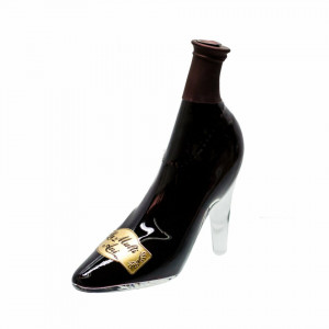 Sticla in Forma De Pantof cu vin