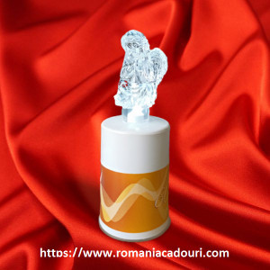 Candela cu inger transparent si LED