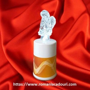 Candela cu inger transparent si LED