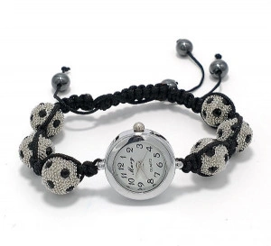 Ceas Bratara Shamballa cu Cristale mari divers colorate