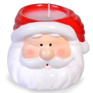 Lumanare Ceramica Figura Moş Craciun