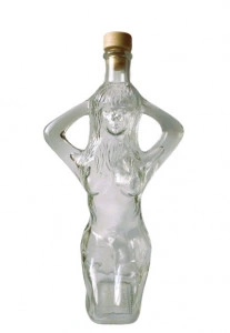 Sticla decorativa femeie 3