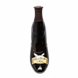 Sticla in Forma De Pantof cu vin 5
