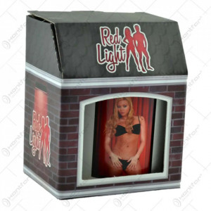 Cana termosensibila 300 ml Red Light StripWoman