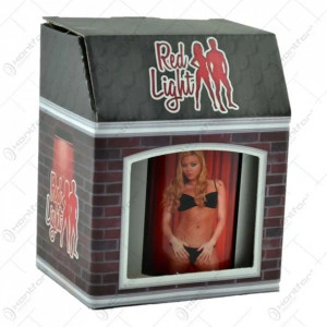 Cana termosensibila 300 ml Red Light StripWoman