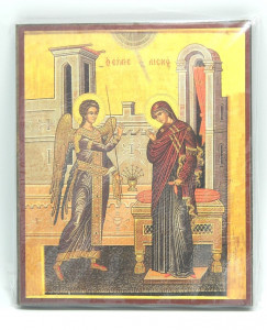 Icoana Buna Vestire către Maica Domnului