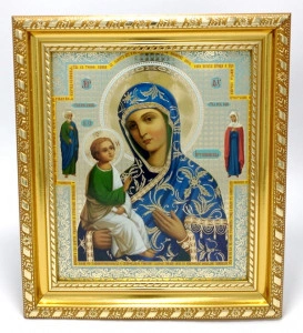 Icoana Maicii Domnului din Ierusalim in rama