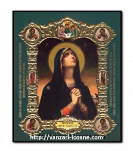 Icoana Medalion Maica Domnului Tanguirea
