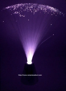 Lampa veghe fibra optica Leduri Colorate
