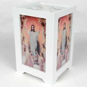 Veioza religioasa icoane 3D si led